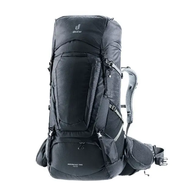 Deuter Aircontact Pro 75 + 10 Hiking backpack Black - Bags backpacks organizersSUR-TPO<<<SurvivalSUR<<<ActionPL
