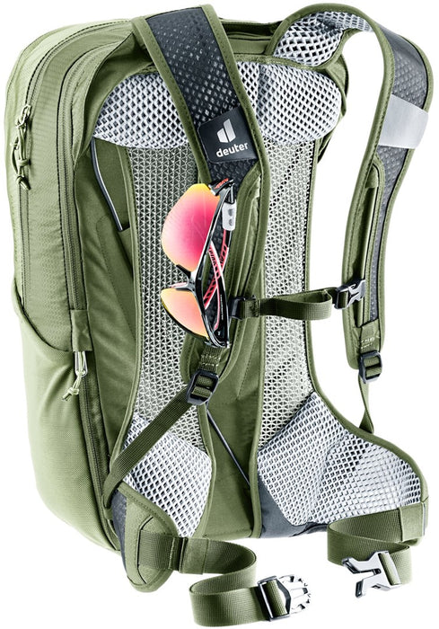 Bicycle backpack - Deuter Race Air 14+3 (Mineral/Grove)