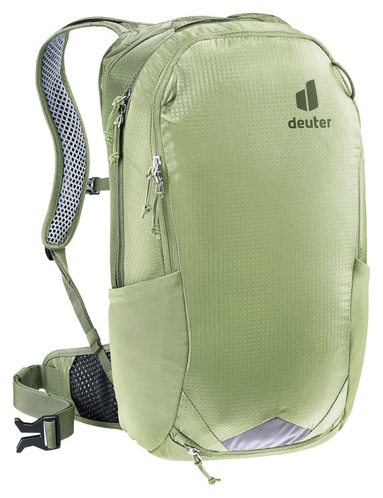 Bicycle backpack - Deuter Race Air 14+3 (Mineral/Grove)