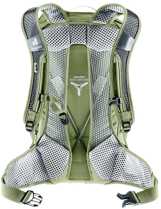 Bicycle backpack - Deuter Race Air 14+3 (Mineral/Grove)