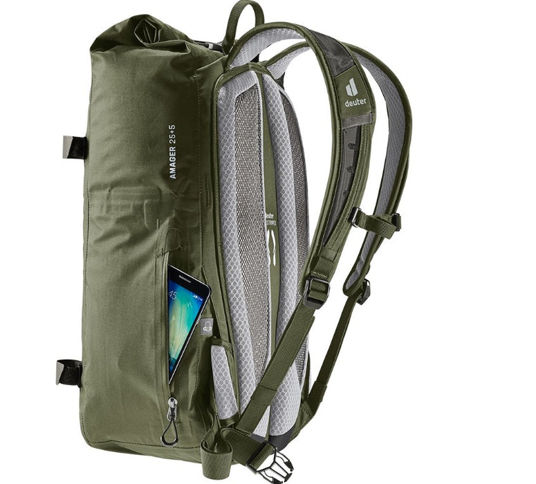 Bicycle backpack - Deuter Amager 25+5 Graphite