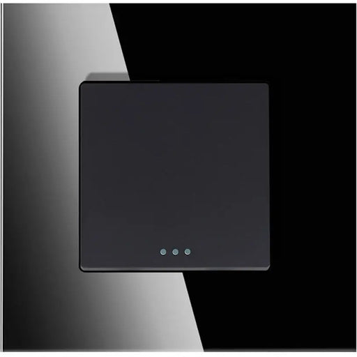 DEVIATOR KEY BLACK LUXON - Ключове и контакти<<<Електроматериали<<<Praktiker&&&Ключове и