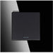 DEVIATOR KEY BLACK LUXON - Ключове и контакти<<<Електроматериали<<<Praktiker&&&Ключове и