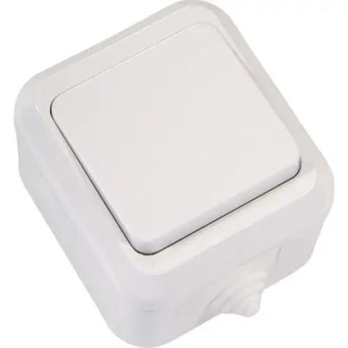 DEVIATOR WRENCH MOISTURE PROOF IP44 WHITE MAKEL VIOLET - Ключове и контакти<<<Електроматериали<<<Praktiker&&&Ключове и