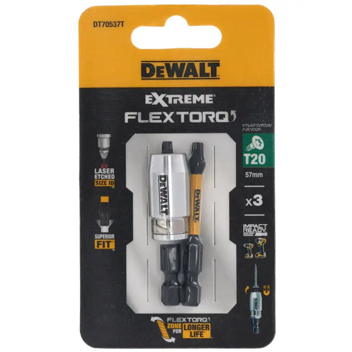 DEWALT DT70537T-QZ MAGNETIC BIT BIT SET - Битове и накрайници<<<Консумативи за електроинструменти<<<Инструменти и