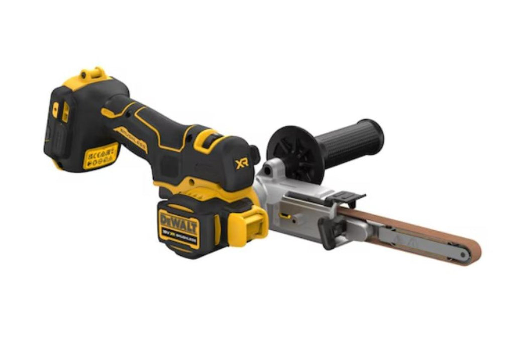 CORDLESS BELT SANDER DEWALT DCM200N-XJ 18 V, WITHOUT BATTERY AND CHARGER