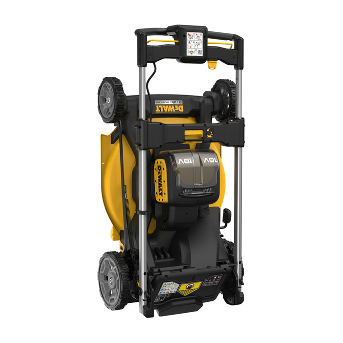 CORDLESS BRUSHLESS MOWER DEWALT DCMWP134W2-QW 18 V, CUTTING WIDTH 53.00 cm, NUMBER OF BATTERIES 2, 8.00 Ah