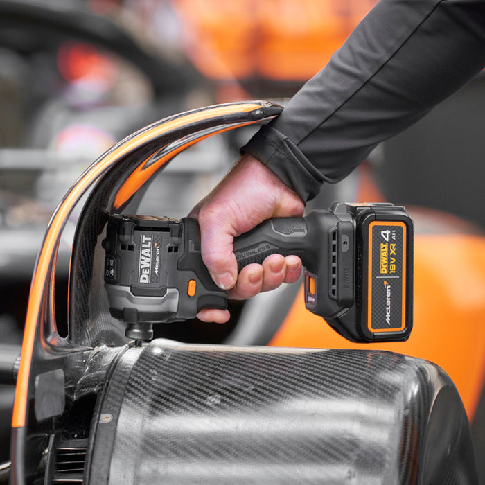 DEWALT DCF85MM2T-QW MCLAREN 18 V, 205.00 nm, NUMBER OF BATTERIES 2, 4.00 Ah, SUITCASE
