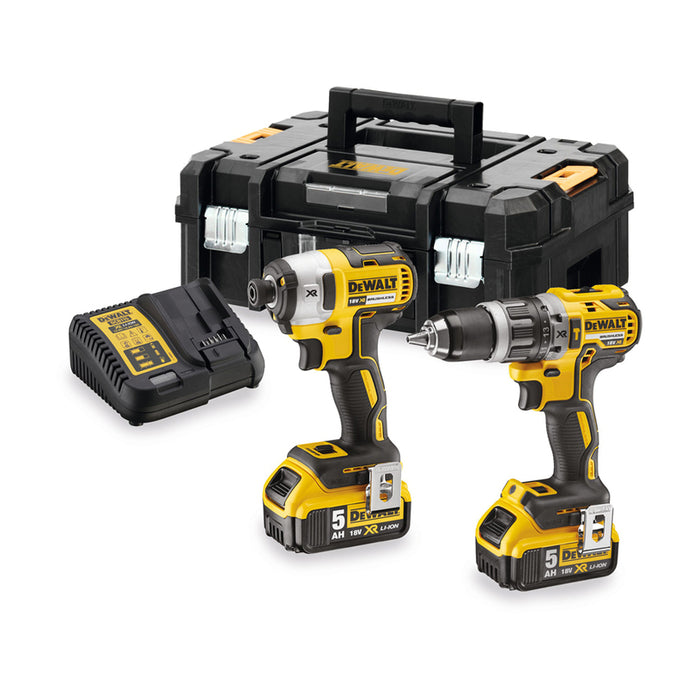 DEWALT CORDLESS BRUSHLESS KIT DCK266P2T-QW 18 V, NUMBER OF BATTERIES 2, 5.00 Ah, CASE