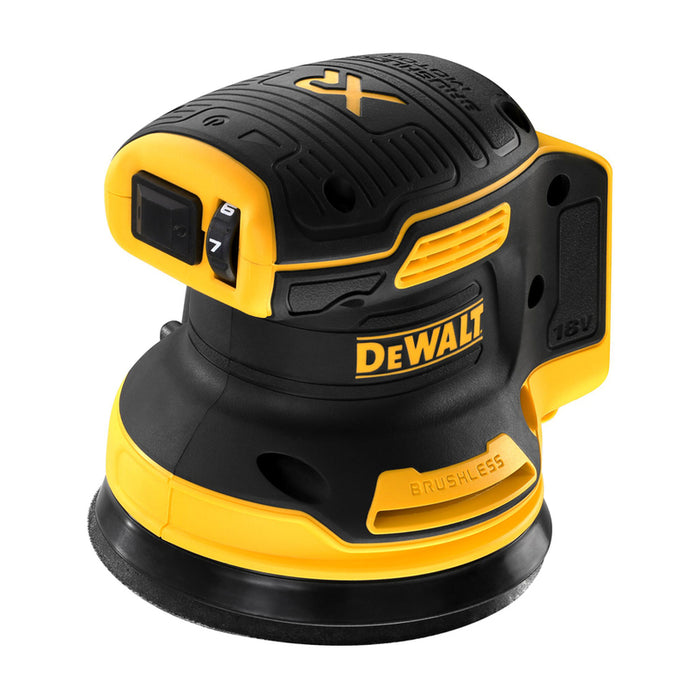 CORDLESS ORBITAL GRINDER DEWALT DCW210NT-XJ 18 V, 125 mm, CASE