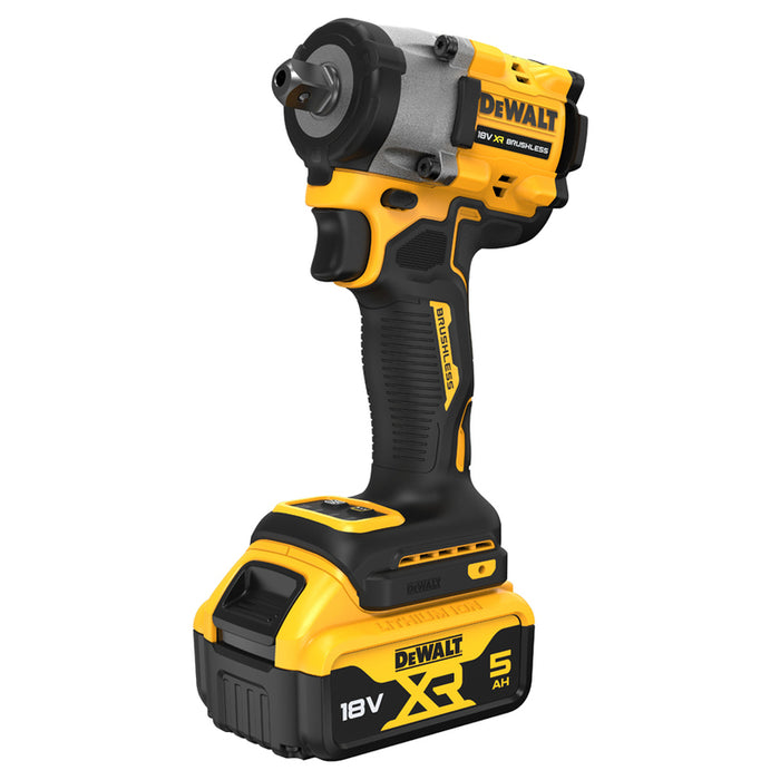 CORDLESS IMPACT WRENCH DEWALT DCF922P2T-QW 18 V, NUMBER OF BATTERIES 2, BATTERY CAPACITY 5.00 Ah, CASE