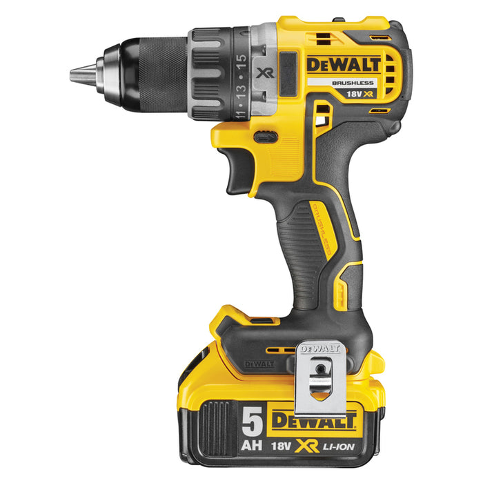 CORDLESS DRILL DEWALT DCD791P2-QW 18 V, 70.00 nm, NUMBER OF BATTERIES 2, 5.00 Ah, CASE