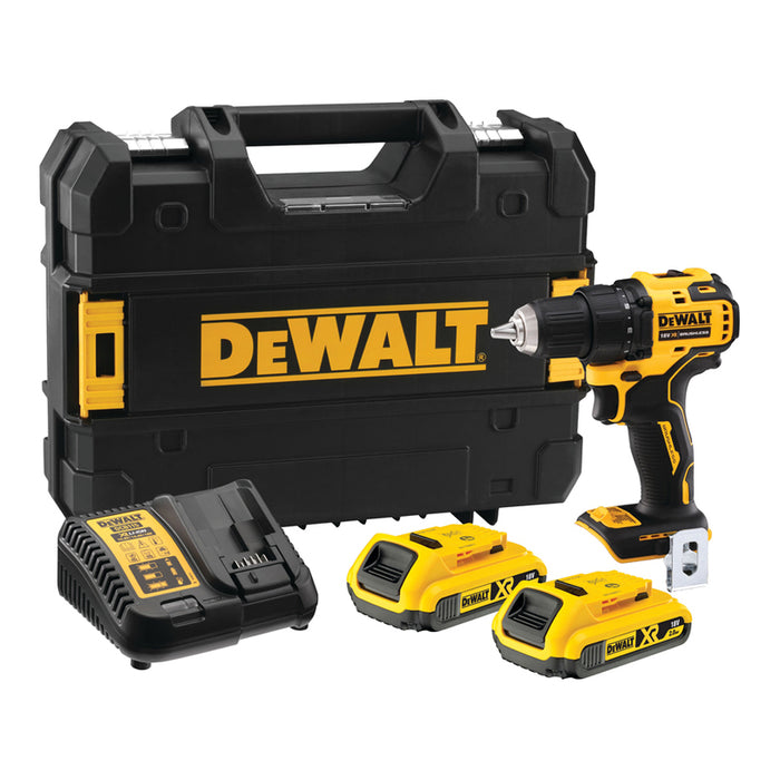 CORDLESS DRILL DEWALT DCD708D2T-QW 18 V, 65.00 nm, NUMBER OF BATTERIES 2, CASE