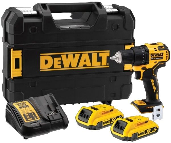 CORDLESS DRILL DEWALT DCD708D2T-QW 18 V, 65.00 nm, NUMBER OF BATTERIES 2, CASE