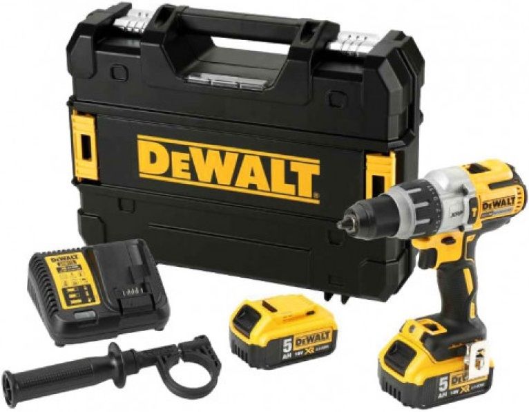 CORDLESS IMPACT DRILL DEWALT DCD996P2-QW 18 V, 95.00 nm, NUMBER OF BATTERIES 2, 5.00 Ah, CASE