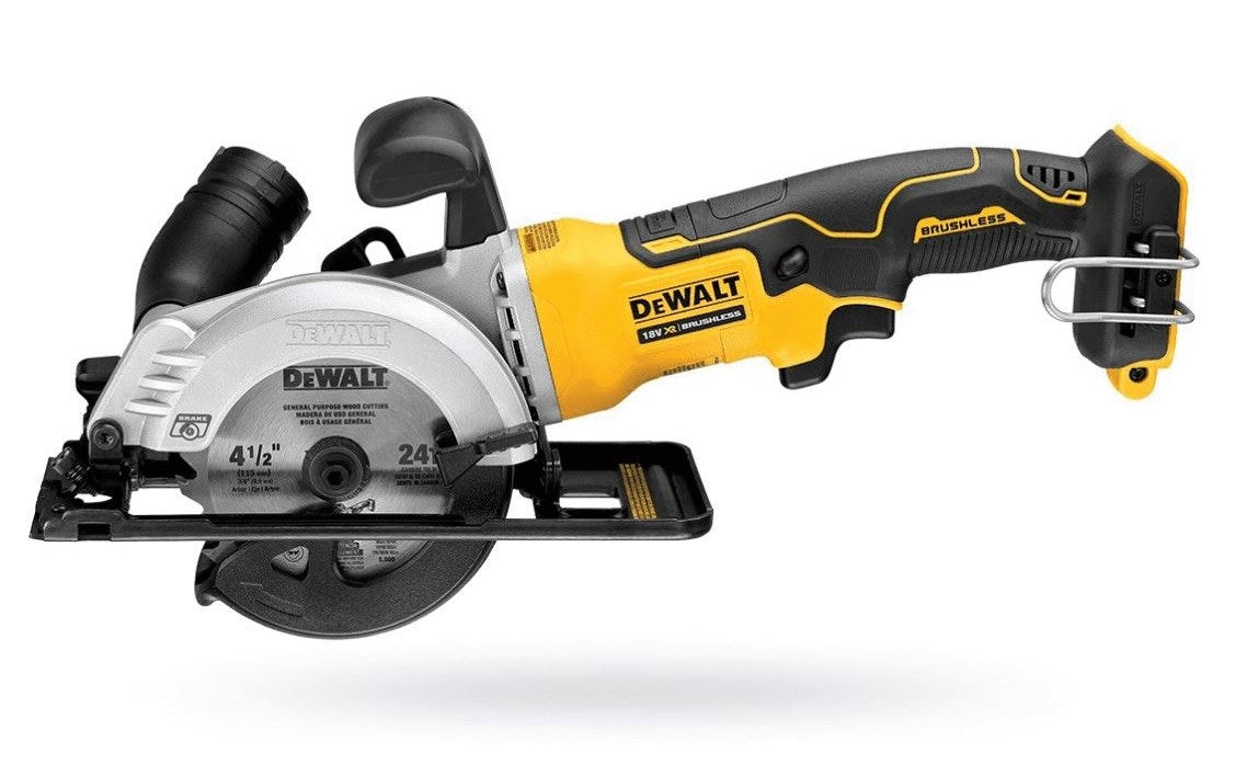 DEWALT DCS571NT-XJ portable circular saw 115 mm 18V T-STAK Black, Yellow