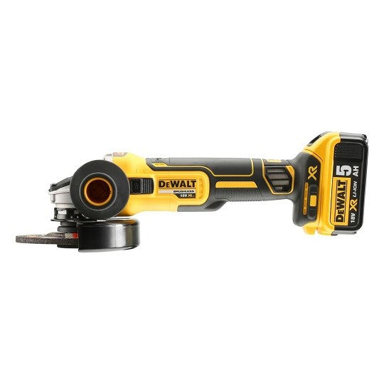 DeWalt DCK2026P2T-QW Combo set DCD805 + DCG405, 18 V XR 2×5.0 Ah black, yellow