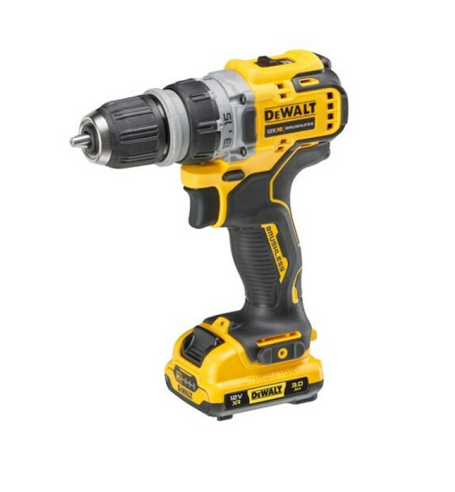 DEWALT DRILL DRIVER 12V 2x3.0AH REPLACEMENT HEADS DCD703L2T