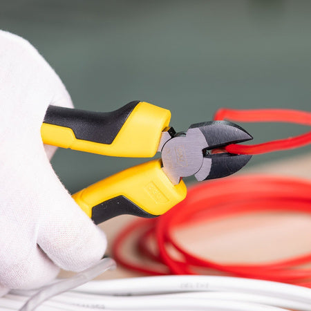 Diagonal Pliers 6’’ Deli Tools EDL2206 (yellow) - Pliers<<<Tools<<<InnproXML