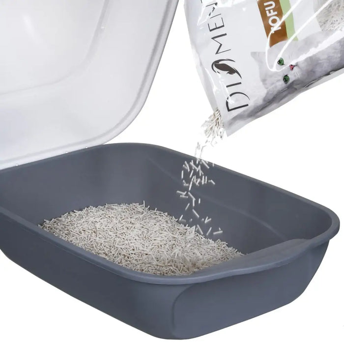 DIAMENTIQ Coco cat litter box - 50x36x34 cm - 1 pc - Litter boxesDLK-KUW<<<For the catDLK<<<ActionPL