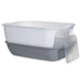 DIAMENTIQ Coco cat litter box - 50x36x34 cm - 1 pc - Litter boxesDLK-KUW<<<For the catDLK<<<ActionPL