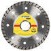 DIAMOND DISC FOR NON-METAL CUTTING KLINGSPOR TURBO 125x1.9x22.23 - Дискове за ъглошлайфи<<<Консумативи за