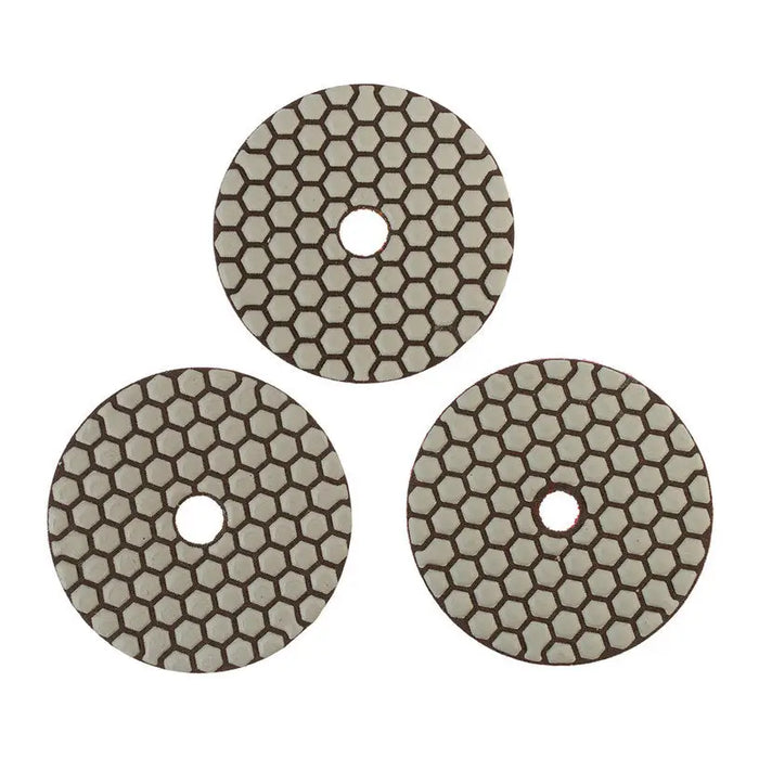DIAMOND DRY POLISHING DISCS SET 3 PCS NEXTOOL SPD-310 - Кечета за полиране<<<Консумативи за