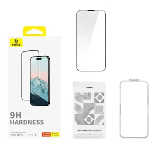 Diamond Tempered Glass Baseus 0.3mm for iPhone 15Pro - For smartphones<<<Tempered glass and screen protectors<<<GSM