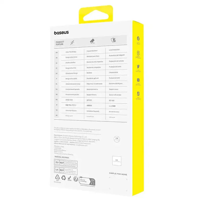Diamond Tempered Glass Baseus 0.3mm for iPhone 15U ProMax - For smartphones<<<Tempered glass and screen