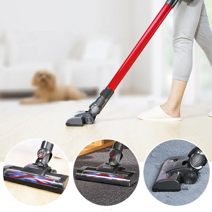 Dibea T6 Cordless Vacuum Cleaner with Docking Station and Container 7kpa Suction - Cordless Vacuum Cleaners