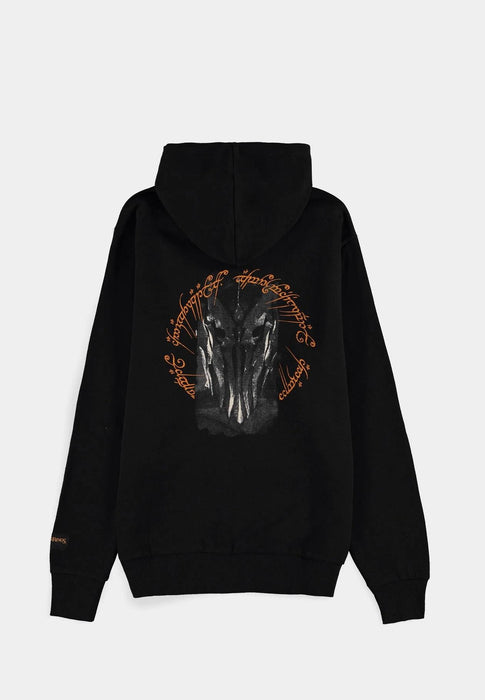 Sweatshirt DIFUZED The Lord of the Rings - Black Sauron - Men's Zipper, L