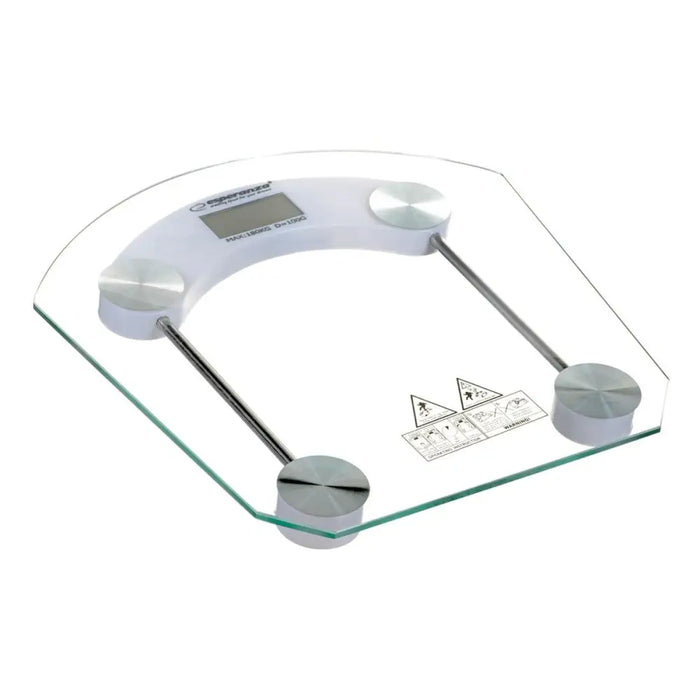 Digital Bathroom Scales Esperanza EBS008W White Glass - Кантари за баня<<<Баня<<<Дом Градина<<<BigBuy&&&Bathroom