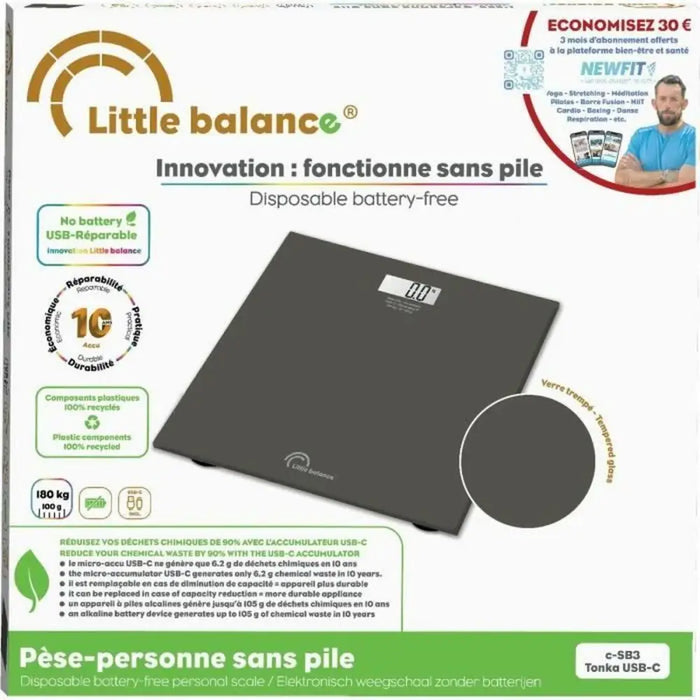 Digital Bathroom Scales Little Balance SB3 - Баня<<<Дом Градина<<<BigBuy&&&Кантари за баня<<<Баня<<<Дом Градина<<<BigBuy