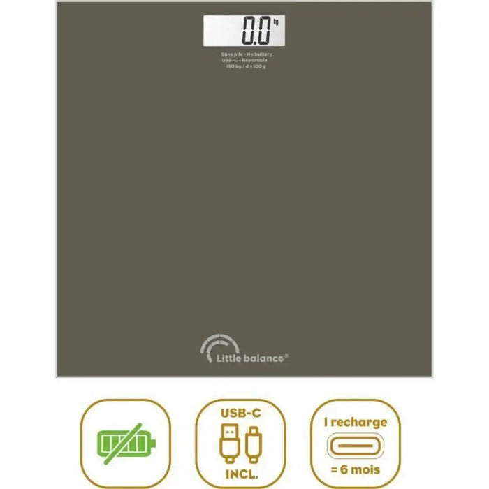 Digital Bathroom Scales Little Balance SB3 - Баня<<<Дом Градина<<<BigBuy&&&Кантари за баня<<<Баня<<<Дом Градина<<<BigBuy