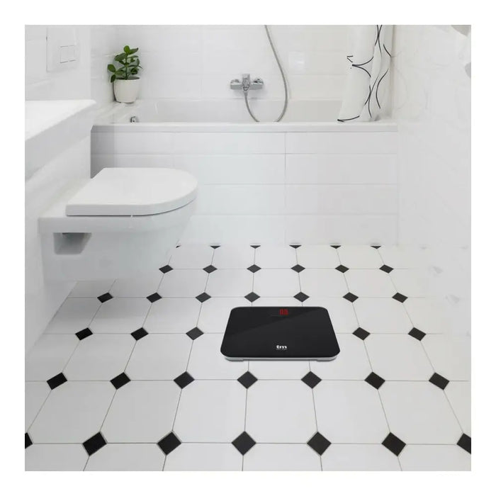 Digital Bathroom Scales TM Electron Black - Баня<<<Дом Градина<<<BigBuy&&&Кантари за баня<<<Баня<<<Дом Градина<<<BigBuy