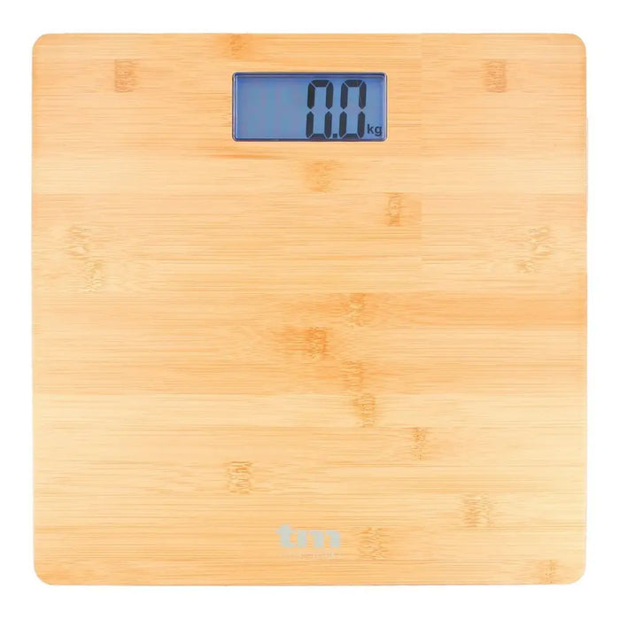 Digital Bathroom Scales TM Electron Brown Bamboo - Баня<<<Дом Градина<<<BigBuy&&&Кантари за баня<<<Баня<<<Дом