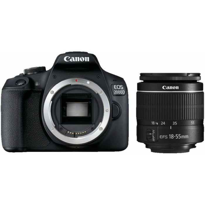 Digital Camera Canon 2000D + EF-S 18-55mm Black - Електроника Фотография и Видео<<<Компютри|