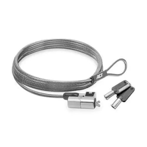 Digital laptop lock ACT LOCK AC9040 2.0 m - Заключващи устройства за лаптоп<<<Лаптопи таблети и аксесоари<<<ValiAPI