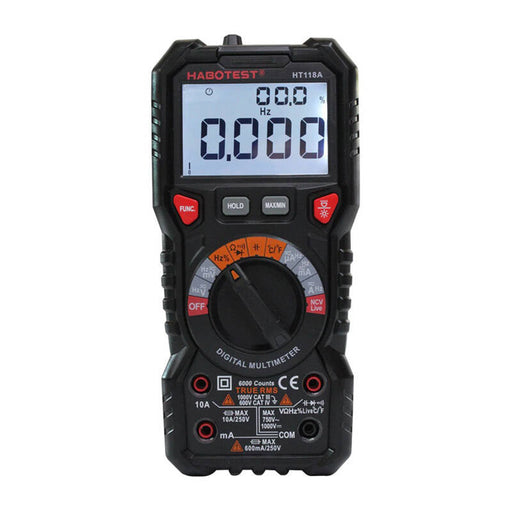 Digital Multimeter with Flashlight Habotest HT118A True RMS NCV - Measuring tools<<<Tools<<<InnproXML