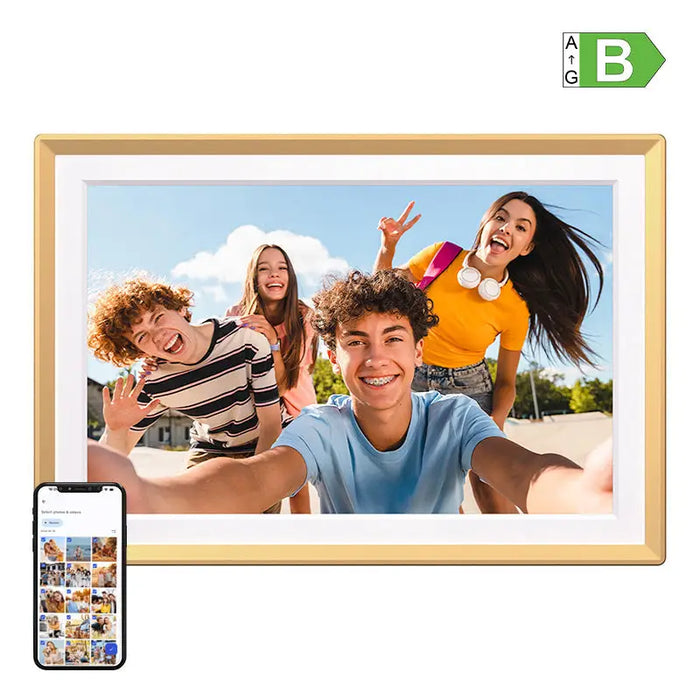 Digital photo frame Arzopa D14 Golden (gold) - Portable monitors<<<IT Accessories<<<InnproXML