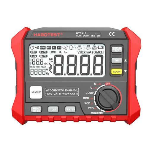 Digital RCD / Loop Resistance Tester Habotest HT5910 - Measuring tools<<<Tools<<<InnproXML