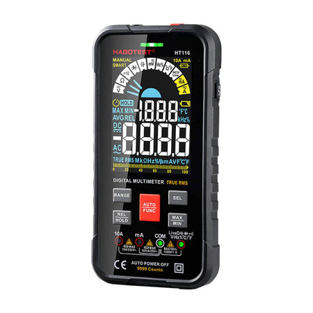 Digital Universal Multimeter Habotest HT116 True RMS NCV - Measuring tools<<<Tools<<<InnproXML