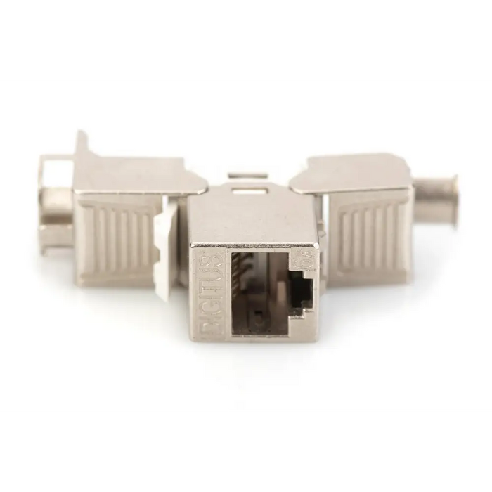 Digitus CAT 6A Keystone module shielded tool-free mounting connection - OutletsKGW-GNI<<<Cables jacks