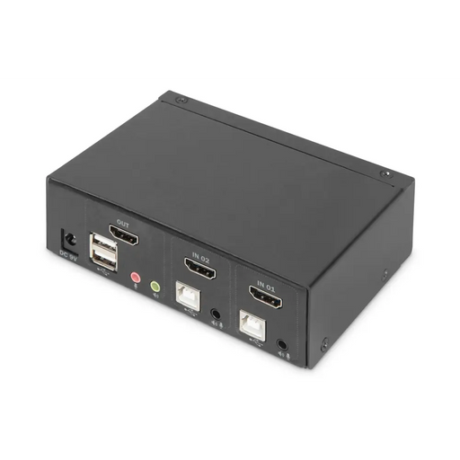 Digitus KVM Switch 2 Port Single Display 4K HDMI® - SwitchesKVV-PRZ<<<KVMKVV<<<ActionPL