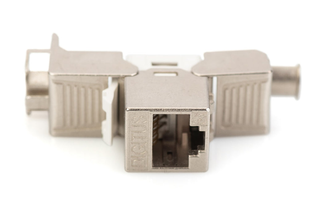Digitus CAT 6A Keystone module, shielded, tool-free mounting connection
