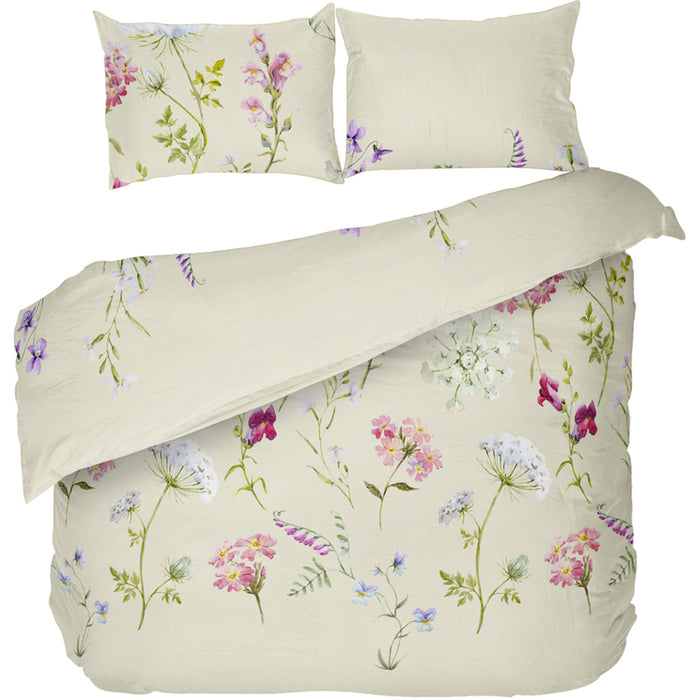 DOUBLE BEDROOM SET 3 PIECES WITHOUT SHEETS RANFORS DILIOS BOTANY