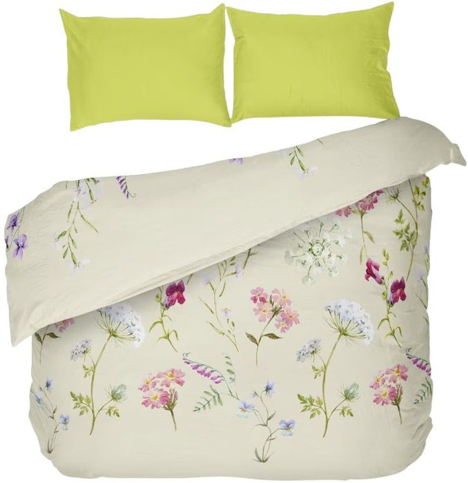 DOUBLE BEDROOM SET 3 PIECES WITHOUT SHEETS RANFORS DILIOS BOTANY