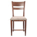 DINING CHAIR TOMMY WALNUT 42X88X47CM - Трапезни столове<<<Мебели и обков<<<Мебели и интериор<<<Praktiker&&&Трапезни