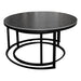 DINING TABLE WITH STONE SET OF 2. BLACK - Маси<<<Кухненски мебели<<<Кухня<<<Praktiker&&&Маси<<<Мебели и обков<<<Мебели
