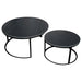 DINING TABLE WITH STONE SET OF 2. BLACK - Маси<<<Кухненски мебели<<<Кухня<<<Praktiker&&&Маси<<<Мебели и обков<<<Мебели